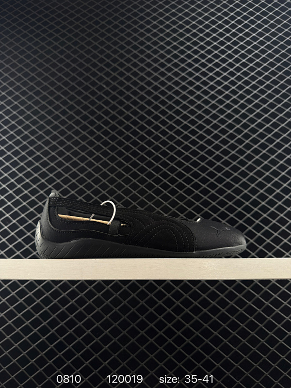 95 PUMA彪马 speedcat Ballet 薄底鞋 芭蕾鞋 玛丽珍 舒适百搭 平跟 低帮 生活休闲鞋 女款 银白色 尺码：如图 编码：120019  详情          ¥ 95