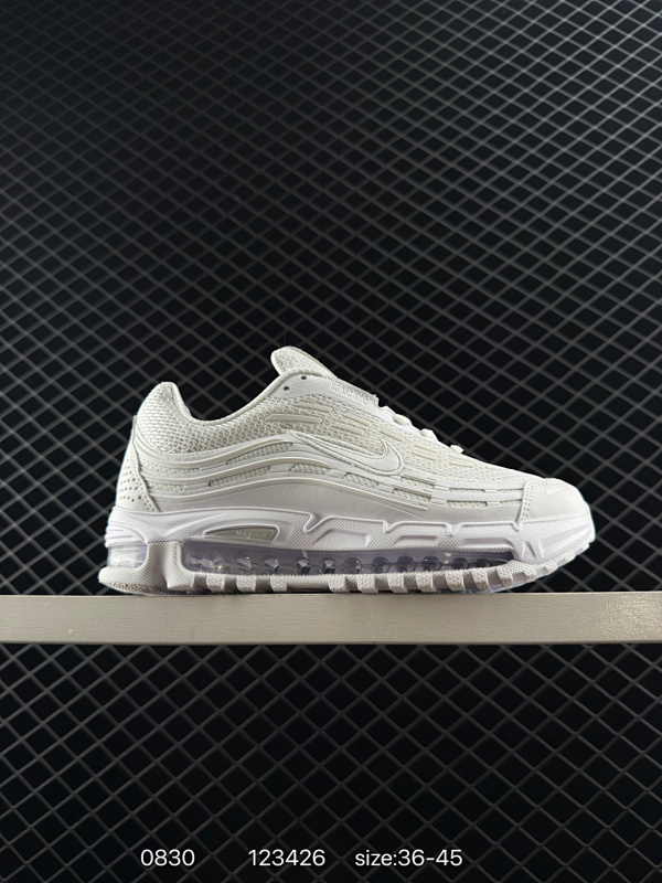 130 耐克Nike Wmns Air Max 97  复古气垫百搭休闲运动慢跑鞋。 作为Nike最具代表性的鞋款之一，诞生于1997年的 Air max 97开创了全掌大容量 Nike Aire的先
