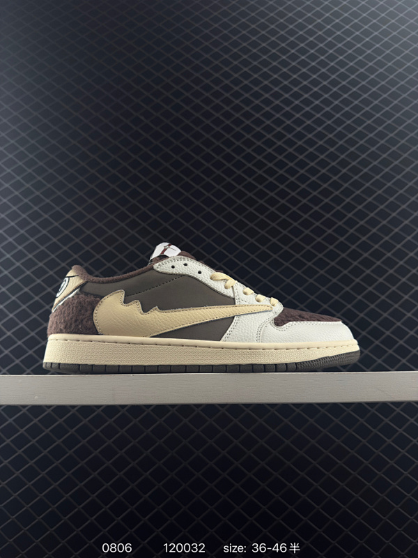 160 重磅三方联名,「闪电倒钩AJ1」当红嘻哈歌手特拉维斯·斯科特携手藤原浩主理品牌fragment design x Travis Scott x Nike Air Jordan 1 Low OG