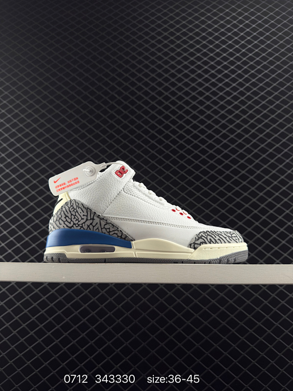 150 公司级✅Air Jordan 3 Retro 迈克尔·乔丹AJ3代中帮复古休闲运动文化篮球鞋 货号：DN3808 尺码：36 36.5 37.5 38 38.5 39 40 40.5 41 4