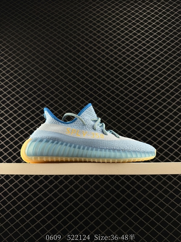 120 真爆✅Adidas 阿迪达斯 Yeezy Boost 350V2 椰子爆米花休闲运动跑鞋 透气缓震舒适 货号：XR9655  Size：36-48带半码 编码：522124  详情