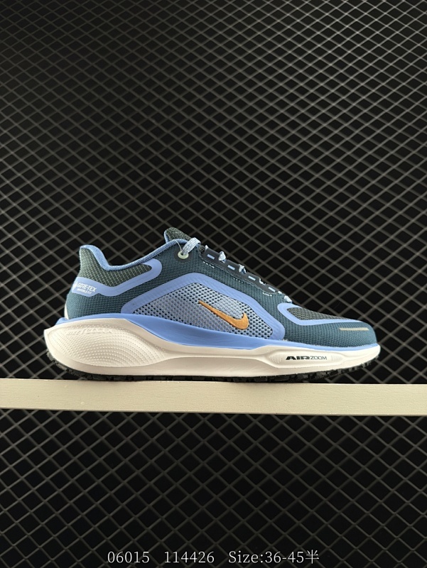 130 公司级✅Nike Air Zoom PEGASUS 41 GTX 登月跑鞋 网面透气跑步鞋 兼顾迅疾外观和稳固脚感 后跟覆面和中足动态支撑巧妙融合 缔造稳定顺畅的迈步体验 采用密度更高的材料而