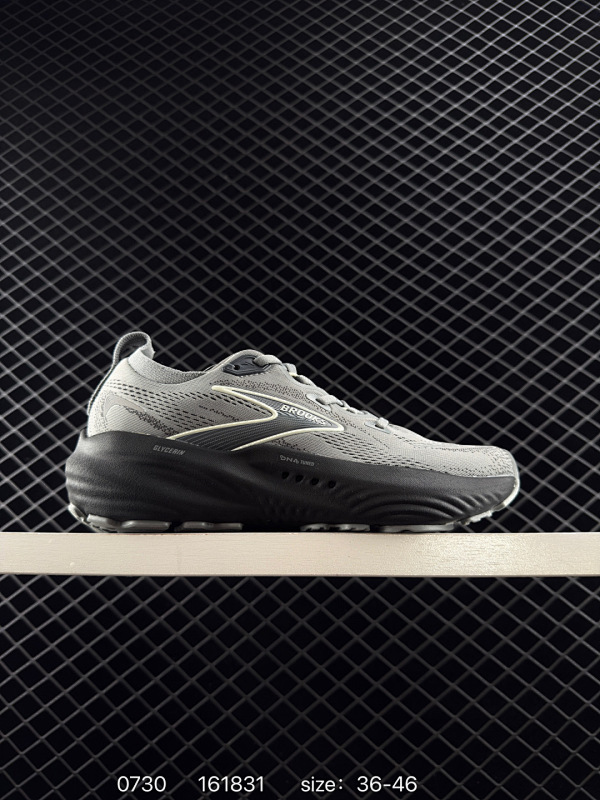 155 布鲁克斯Brooks Glycerin甘油22跑鞋男子缓震马拉松氮气慢跑鞋 尺码36 37 38 39 40 41 42 43 44 45 46 货号110445 编码：161831