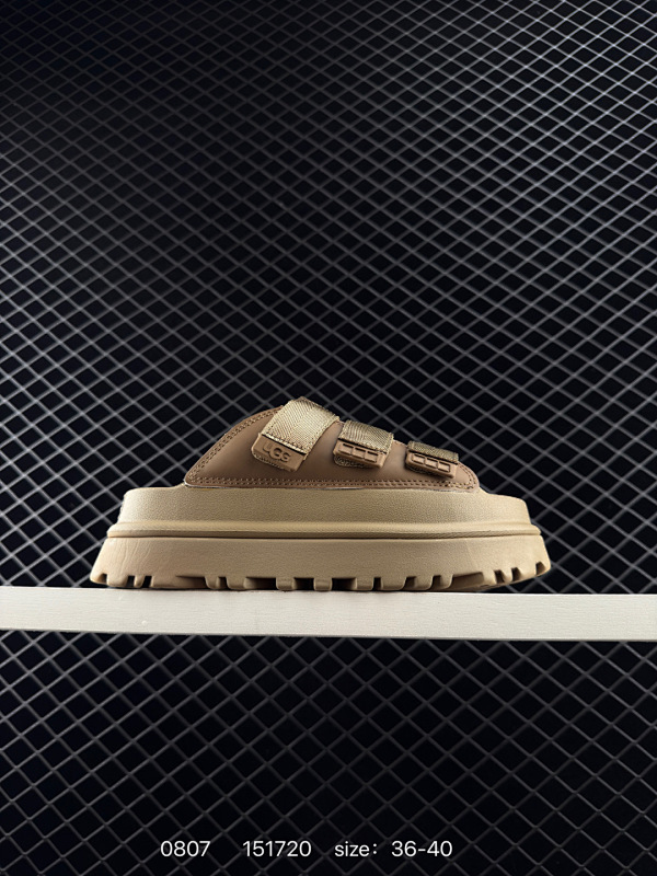 100 UGG GOLDENGLOW 夏季新款休闲舒适厚底魔术贴时尚凉鞋 编号：109924 货号：W/ 1167430 编码：151720 Size:36～40 全文  详情       ¥ 100