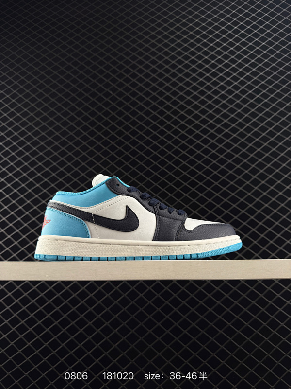 100 公司级✅Nike Air Jordan 1 Low AJ1乔1低帮休闲板鞋 同步官方配色  头层皮打造 正确满胶鞋垫 四线拉帮  原厂织唛标 鞋舌高弹海绵填充 官方货号:553558-147