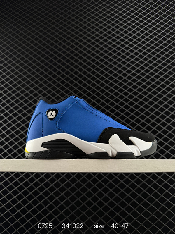 110 Air Jordan 14 “Last Shot” 采用荔枝纹头层皮革鞋面材质#搭载风塑电镀中底板桥#缓震EVA中底组合防滑耐磨橡胶外底❗️AJ14复刻!乔丹致敬鞋！耐克Nike Air Jo