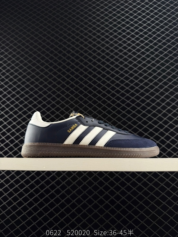 100 真标✅阿迪达斯AD Originals Samba OG桑巴舞系列绅士德训足球风百搭休闲运动板鞋 贷号：JI3217 尺码：36 36.5 37 38 38.5 39 40 40.5 41 4