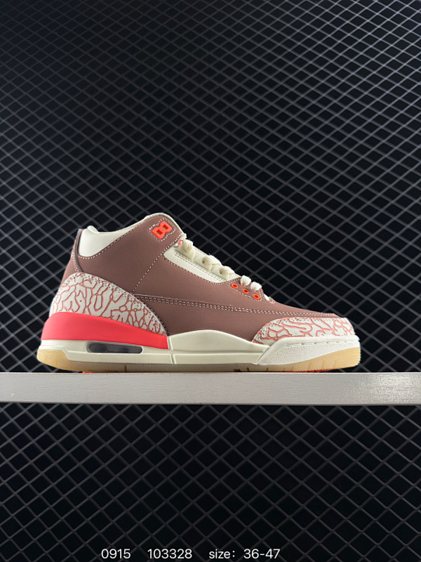 140 最新外贸批次 Jordan Air Jordan 3 retro "dark mocha"樱花白棕粉  货号：CK9246-102 尺码：如图 编码：103328 全文  详情      ¥