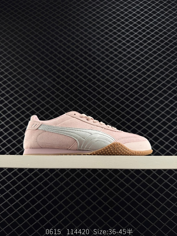 100 公司级✅PUMA Bella UT 彪马 徐梦洁同款舒适男女低帮生活休闲德训薄底鞋 货号：402980-01 尺码：36-45带半码 编码：114420