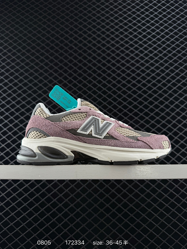 170 New Balance 2010系列 新百伦 复古老爹风网布跑步休闲运动鞋 新百伦经典配色 沿袭了面世之初的经典科技 以ENCAP中底配以升级版 N-ERGY缓震物料 鞋面则采用特色的柔软麂皮