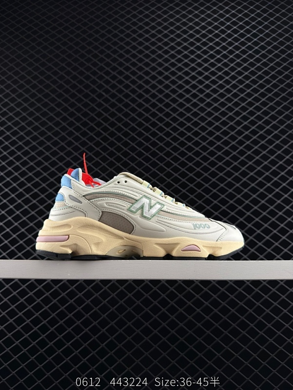 120 公司级✅新百伦New Balance 1000 系列低帮复古老爹风休闲运动跑步鞋 New Balance 在不同配色上其鞋面材质呈现不同感觉 无论是运动风抑或是高级质感 都让人能够有更多种