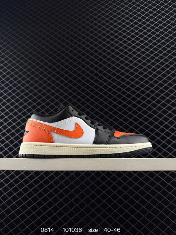 180 【公司级】耐克 乔丹Air Jordan 1 Low AJ1 乔1 乔丹1代aj1 低帮复古文化休闲运动篮球鞋。从1985 年面世的元年款汲取设计灵感，采用简洁大方的经典外观，熟悉中带一抹新颖