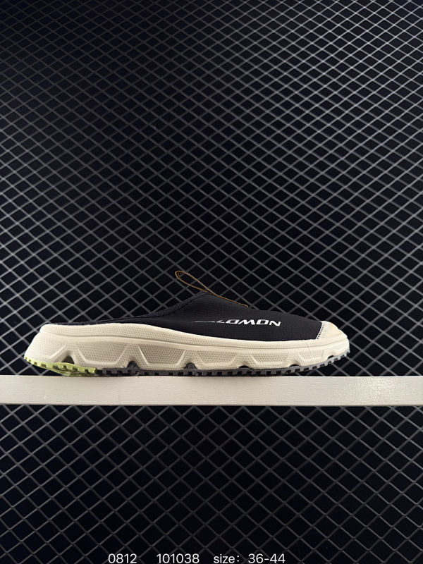 190 SALOMON萨洛蒙 RX Slide 3.0 舒适百搭 防磨防滑包头拖鞋 男女同款 黑色 尺码：如图 编码：101038  详情          ¥ 190