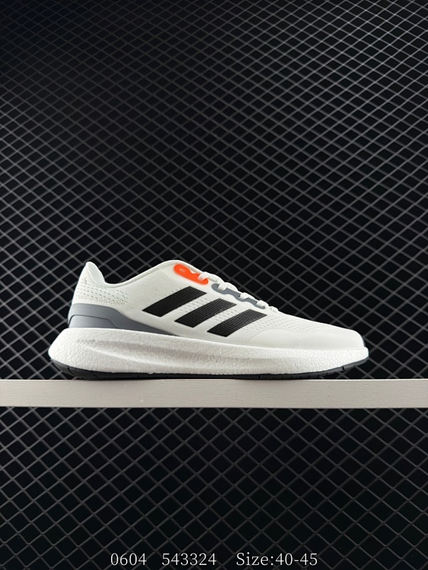 120 Adidas RUNFALCON 3.0 阿迪达斯轻盈跑鞋 这款运动鞋凭借织物面料和舒适外底的优势力求一步一适意，为双足带来持续的能量体验任你随时开启活力型跑 采用织物面料打造充满张力 符合质