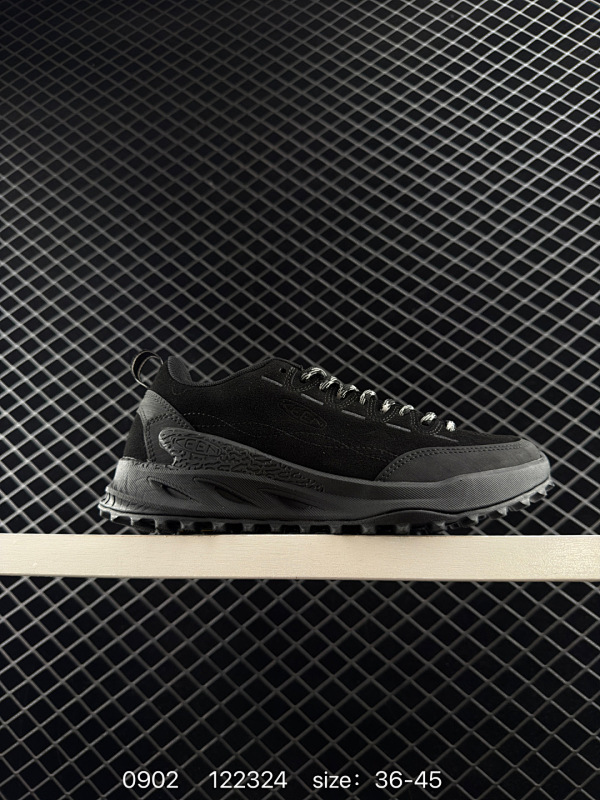 120 CS版 Keen Jasper Rocks SP 美国人气户外品牌-科恩贾斯珀都市系列复古低帮系带户外风露营徒步登山运动训练鞋 原楦型开发纸版 采用固色翻毛皮鞋面材质 内嵌高密度EVA发泡缓震