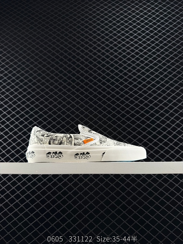 110 Sneakersntuff LA x Vans 涂鸦 最新安娜联名一脚蹬系列鞋款发布。以当地 Venice 沙滩为主题。带来 OGClassic Slip-OnLX和OGEraLX两款联乘鞋作