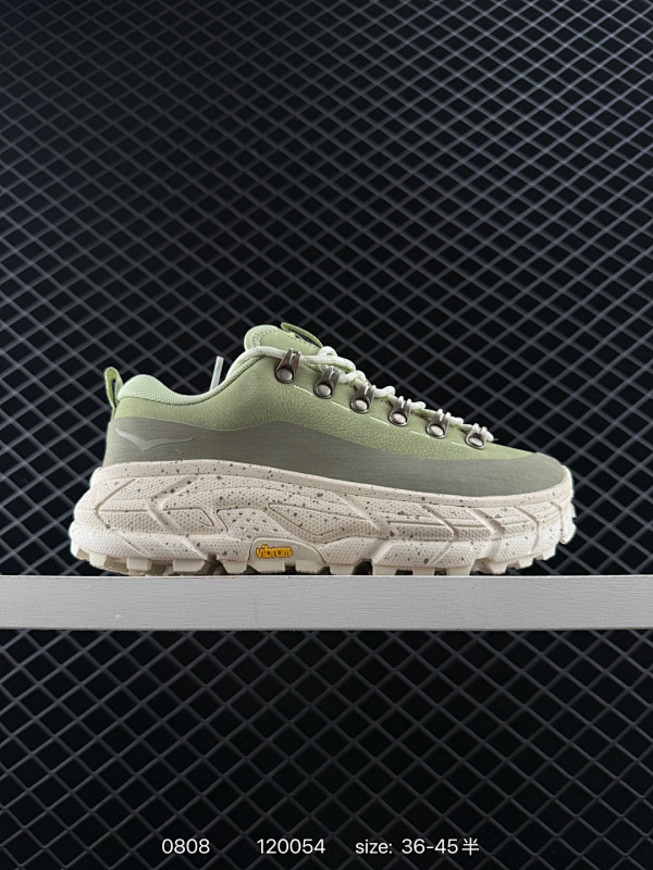 270 HOKA/霍卡 原楦原纸版数据开发版型，采用同源原厂eVent®机能防水磨砂小牛皮组合防滑防踢硫化橡胶片鞋面材质，原装轻量化材料Fresh Foam超轻量中底，全部用料过3C认证，滚动平衡科技