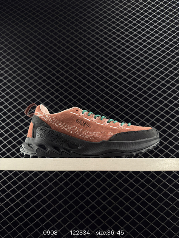 170 CS版 Keen Jasper Rocks SP 美国人气户外品牌-科恩贾斯珀都市系列复古低帮系带户外风露营徒步登山运动训练鞋 原楦型开发纸版 采用固色翻毛皮鞋面材质 内嵌高密度EVA发泡缓震