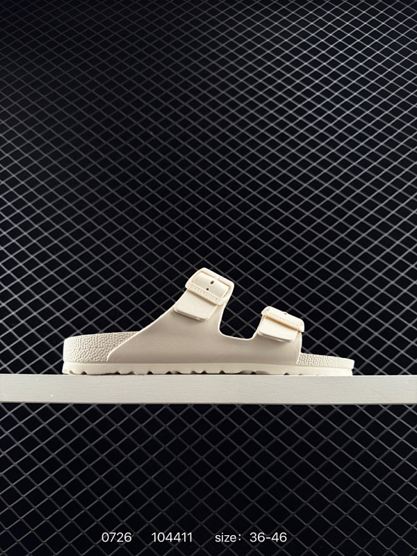 55 明星同款✨夏季主推‼️ Birkenstock 博肯/勃肯 EVA 双扣拖鞋凉鞋 拖鞋大厂出品 夏季走量必备爆款超轻发泡大底 整鞋十分轻便 男女同款 货号：129441