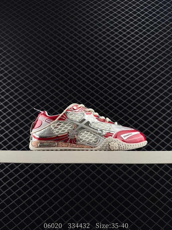 160 ON MAX 潮流 时尚 简约 百搭 耐磨透气轻便 低帮 训练鞋 男女同款 红色 货号：ONMAXSYC001 尺码：35-40 编码：334432  详情     ¥ 160