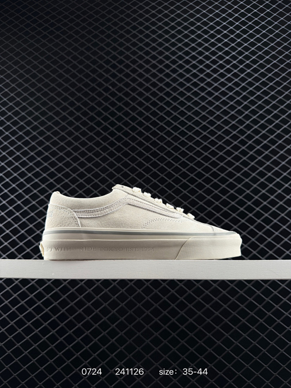 130 VANS/万斯 正确原装铝楦数据楦型版本❗官方新色，万斯Style 36 经典低帮帆布休闲运动硫化滑板板鞋"  编码：241126  Size:35～44