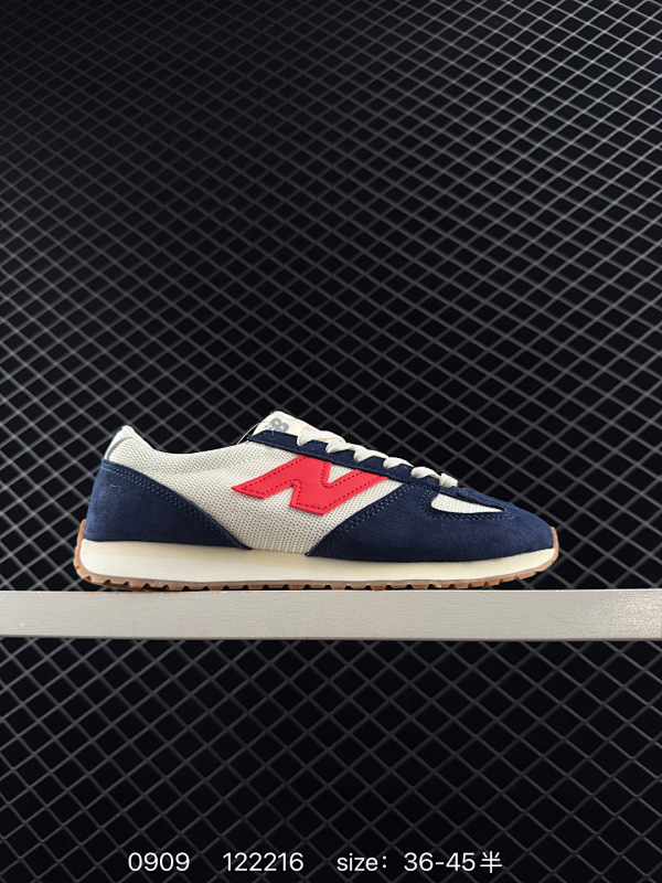 80 ✅New Balance NB 471系列 织物牛剖层革 复古时尚 防滑耐磨低帮 生活休闲鞋 货号:U471AL 尺码:36-45 ID:122216