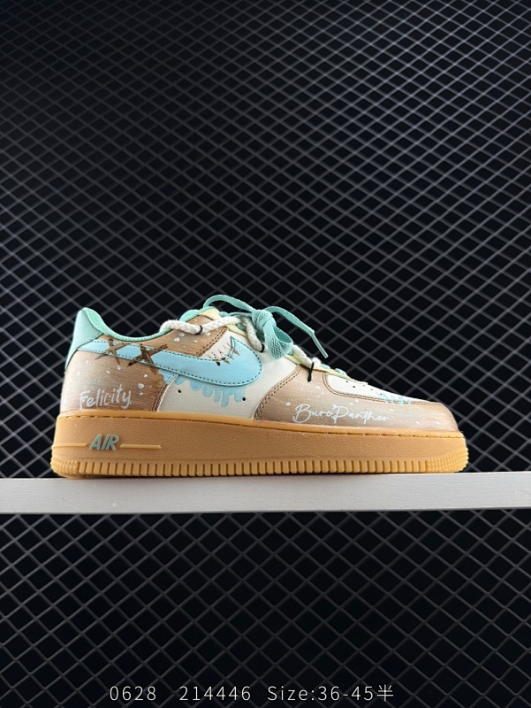 230 公司级✅NIKE AIR FORCE 1‘07 LV8 原楦头原纸板 打造纯正低帮空军版型 专注外贸渠道 全掌内置蜂窝气垫  原盒配件 原厂中底钢印、拉帮完美  货号：XC2351-505 S