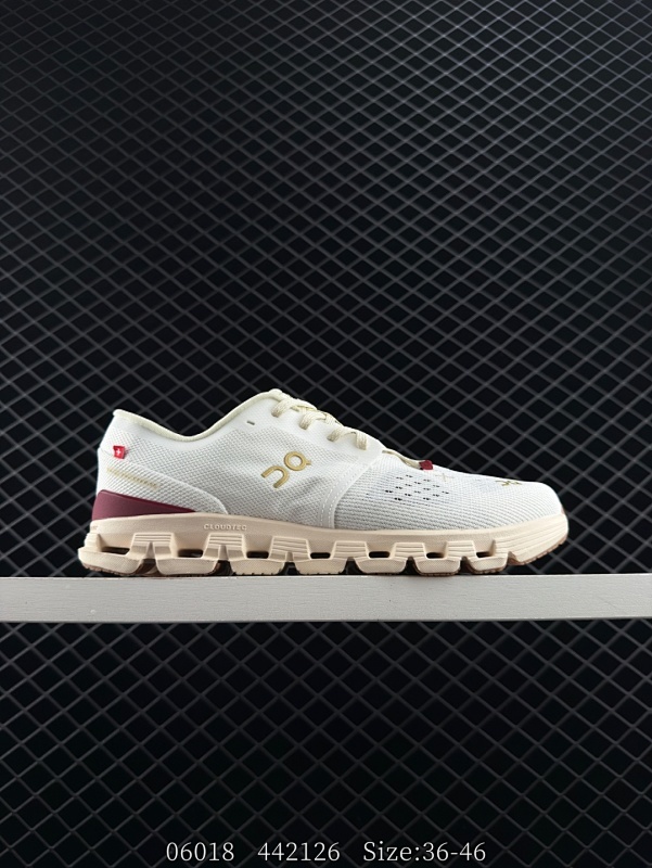 130  Cloudsurfer 4全新综合体能训练运动鞋Cloud X4 舒适乐趣跑，缓震、轻量 On昂跑 Cloudsurfer上演中底“变形计” ，打破传统格局缔造柔软脚感。 On昂跑对于值友来