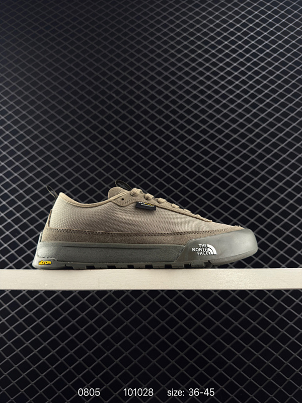 140 北面THE NORTH FACE GLENCLYFFE  面料采用进口磨砂牛皮 公司级版本   鞋底采用Vibram黄金大底  专门为鞋底设计的橡胶以出色的耐磨性  良好的防滑性或得不少户外运