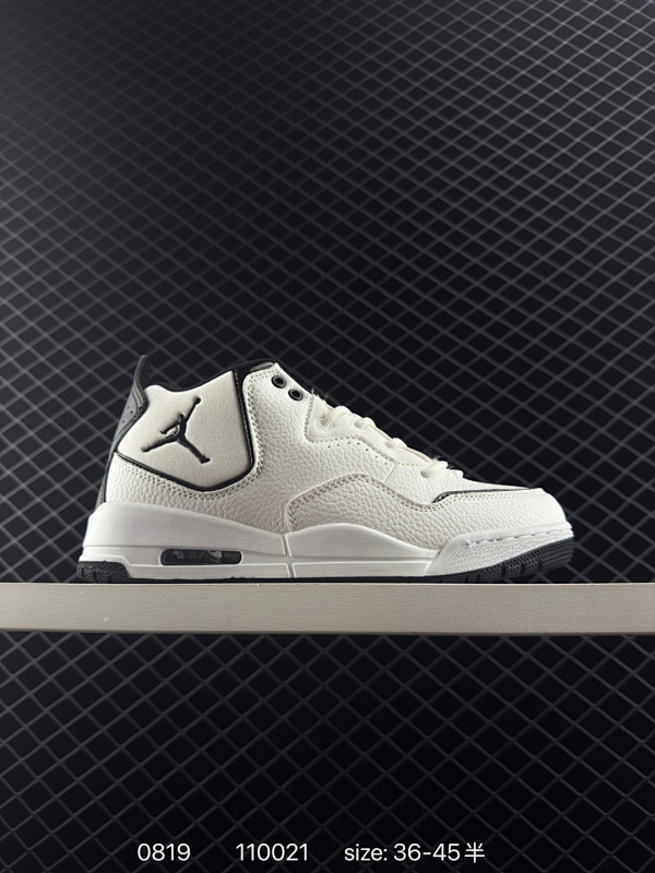 105 Air Jordan Courtside 23 黑白紫 AJ23 乔丹23代 aj23 乔23 黑紫 小藤原浩 乔丹篮球鞋系列 整体采用黑白主色，搭配水晶大底，外加紫色飞人标，AJ3藤原浩辅助