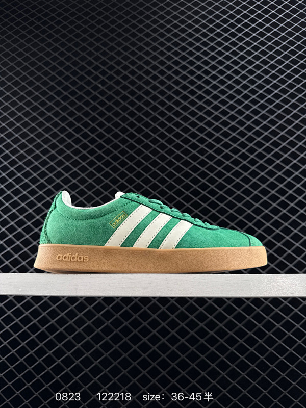 90 真标✅Adidas Neo VL Court 2.0 百搭单品 绒面麂皮防滑耐磨轻便低帮板鞋 货号:JH5077 尺码:36 36.5 37 38 38.5 39 40 40.5 41 42 4