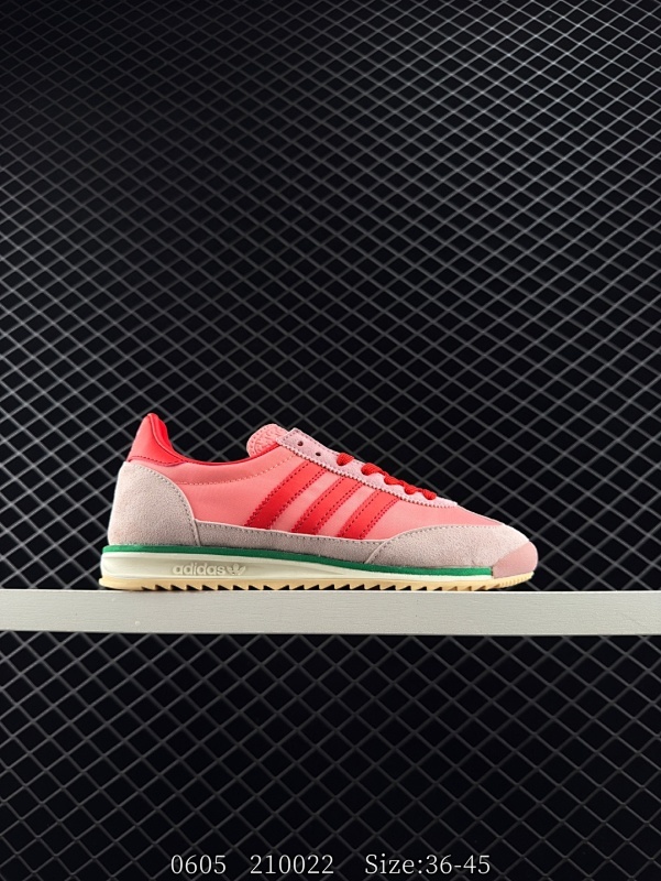 110 阿迪达斯Adidas SL 72 OG三叶草复古休闲跑步鞋休闲运动鞋 货号：JS0254 尺码：36-45 编码：210022