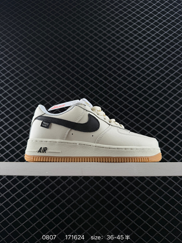 120 公司级✅Nike Air Force 1 Low 07 画里有画 可爱 黑棕 美拉德 棕黑 原楦头原纸板 打造纯正低帮空军版型 专注外贸渠道 全掌内置蜂窝气垫 原盒配件 原厂中底钢印、拉帮完美