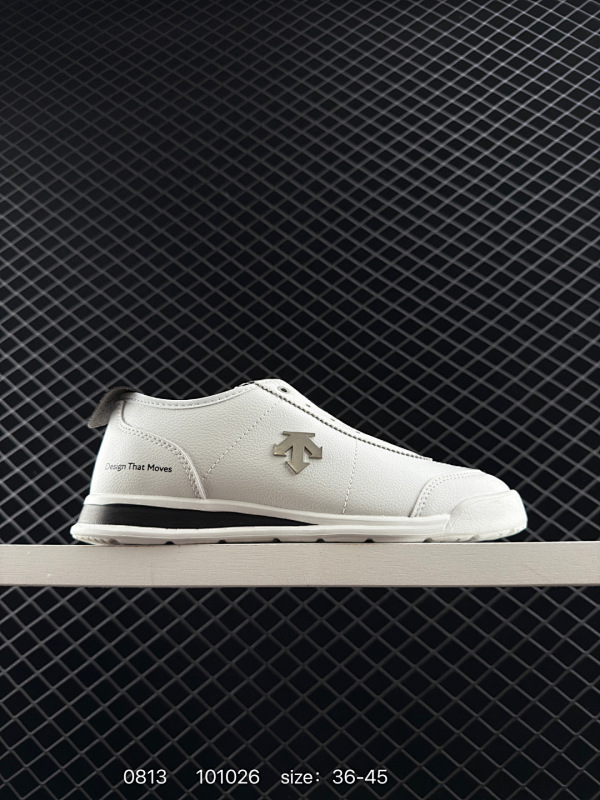 130 公司级✅DESCENTE迪桑特CHRON系列男女同款CHRON复古运动休闲鞋 货号:SP123LSN14 尺码:36 36.5 37.5 38 38.5 39 40 40.5 41 42 42