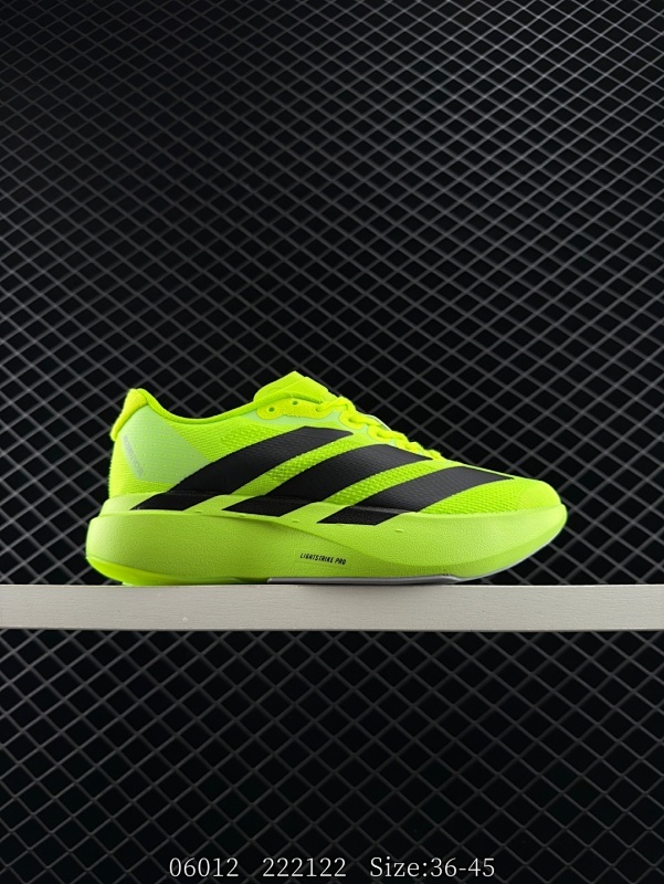 110 阿迪达斯Adidas Adizero Evo SL M  轻盈跑鞋耐磨减震专业跑步鞋    货号：JR3416  尺码：36 37 38 39 40 41 42 43 44 45 编码：222