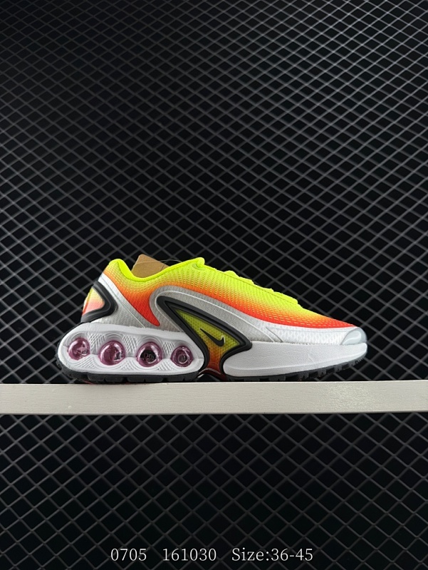 150 Nike Air Max Dn 网布 舒适时尚 减震耐磨 低帮 生活休闲鞋  今年 Air Max Day，搭载 “Dynamic Air”技术的 Nike Air Max Dn 首次亮相，四