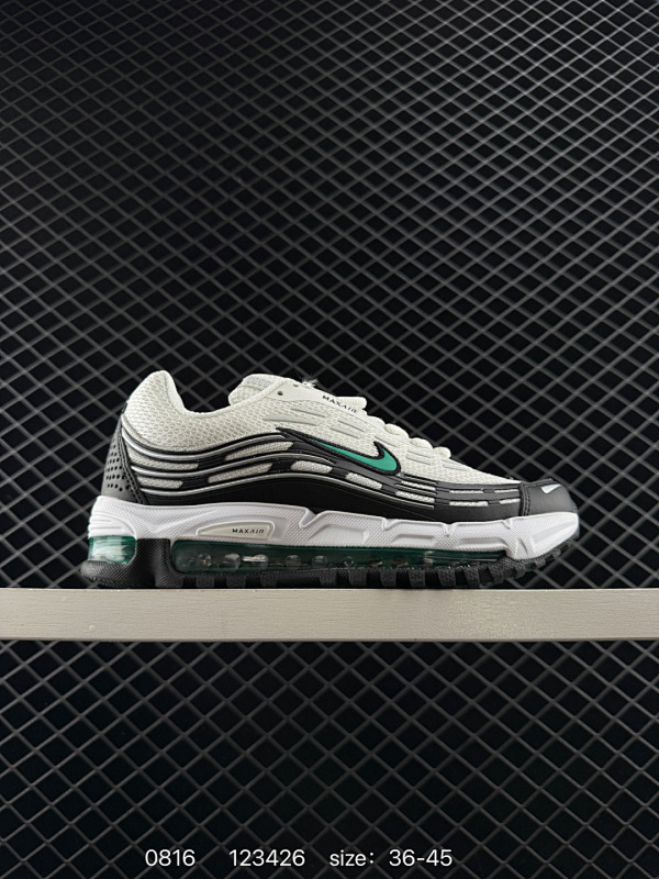 130  耐克Nike Wmns Air Max 97  复古气垫百搭休闲运动慢跑鞋。 作为Nike最具代表性的鞋款之一，诞生于1997年的 Air max 97开创了全掌大容量 Nike Aire的