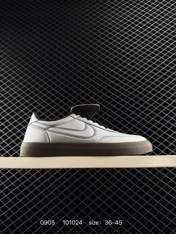 120 Nike Killshot II Leather 休闲百搭板鞋  受到OG网球鞋的启发 Nike Killshot2采用多种纹理皮革打造了鞋面 营造出清新的外观 从柔软的绒面革到具有光泽的光滑
