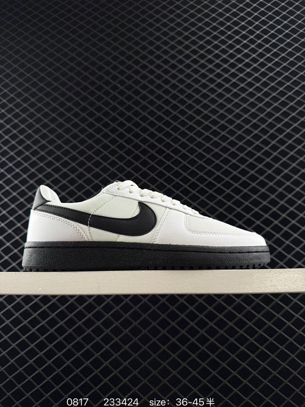 120 Nike/耐克 男女鞋半码制，原楦原纸版开发版型，采用粒面硬质牛剖革组合牛津布鞋面材质，外置耐磨橡胶外底❗️重现经典宝藏鞋款重新带回，耐克Nike Field General 82 SP"Wh