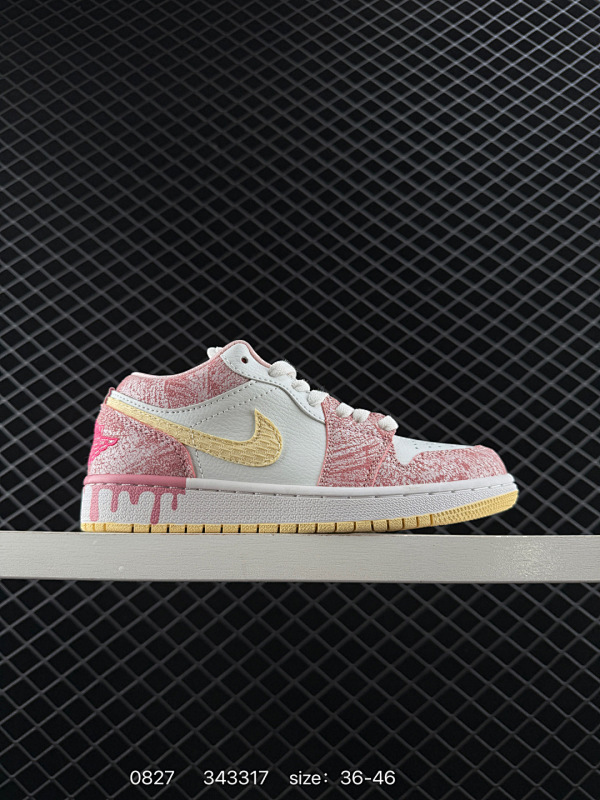 85 公司级✅Air Jordan 1 Low AJ1低帮系列篮球鞋 官方同步配色 原装级产物 #拒绝公底 立体鞋型 细节完美 高清洁度 购置公司同步原材料 原汁原味 忠于原版 货号：A09944 0