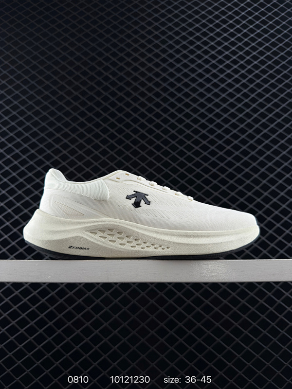 150 迪桑特DESCENTE RUN STEP 舒适百搭减震耐磨轻便 低帮 休闲训练长跑城市通勤跑步鞋 货号:SQ113RRN14 尺码:36 36.5 37.5 38 3