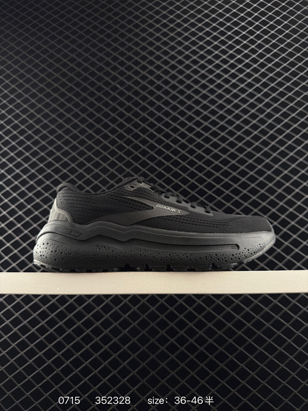 140 公司级✅Brooks布鲁克斯 Ghost Max 2 网面时尚 网布耐磨透气 低帮 休闲跑步鞋 货号:110431 1D 020 尺码:36 36.5 37.5 38 38.5 39 40 4