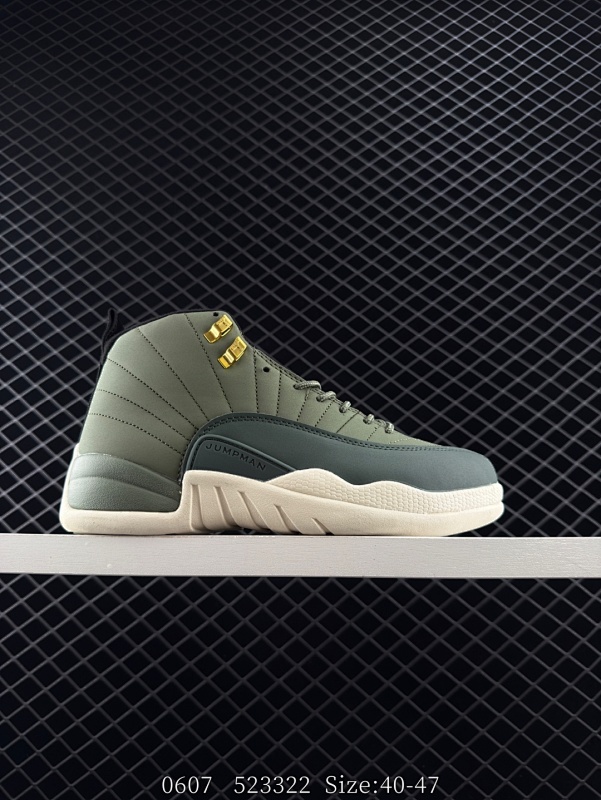 110 Air Jordan 12 Retro “Phantom” 高帮 AJ12 乔丹12代 aj12 乔12 高邦 乔丹篮球鞋系列 货号：130690 301 Size：40-47 编码：5233