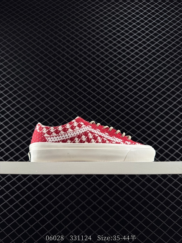 120 Vans OTW Old Skool 36 男女低帮复古针织网面棋盘格透气滑板鞋 尺码：35 36 36.5 37 38 38.5 39 40 40.5 41 42 42.5 43 44 编码