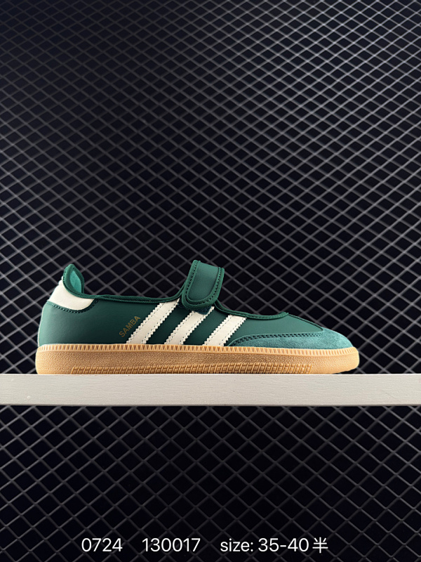 85 真标✅Adidas Samba Jane 阿迪达斯 玛丽珍款 板鞋懒人一脚蹬运动鞋 货号:JR7340 尺码:35.5 36 36.5 37 38 38.5 39 40 编码130017  详情
