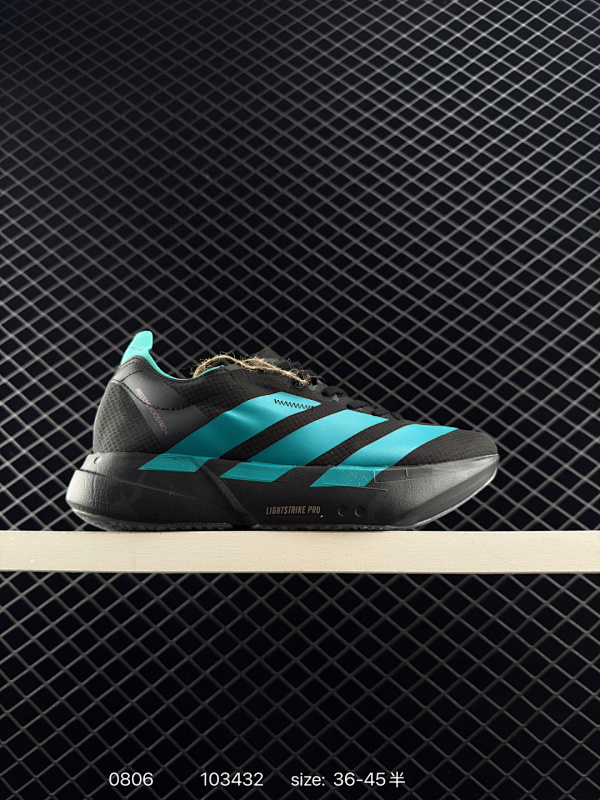 160 【新品】阿迪达斯（adidas）ADIDAS ADIZERO ADIOS 9 舒适百搭防滑耐磨 低帮跑步鞋 男女同款 超轻稳定透气缓震 男女子马拉松运动跑步鞋