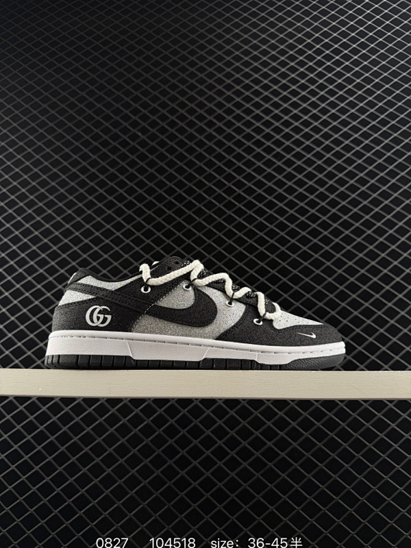 90 ✅Nike Air Jordan 1 Low 定制配色 定制AJ联名-高端定制 低帮复古文化板鞋 #定制鞋盒 大厂纯原品质出货 超高清洁度 皮料切割干净无任何毛边 细节完美  货号：SJ2068