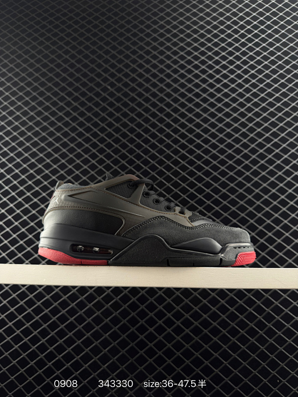 150   乔丹Jordan Air Jordan 4 RM 防滑 低帮 复古篮球鞋 此款鞋采用近几年比较流行的版型设计，外观时尚大气。鞋底采用耐磨的材质，穿上它，让您感觉到舒适的体验 尺码： 36