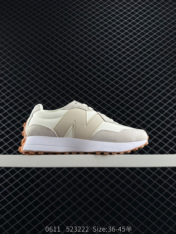 110 ✅New Balance MS327 复古休闲运动慢跑鞋 以更纯粹的复古风格设计打造的全新造型 侧身还以解构设计 将 N 字标志以做旧压花样式呈现 官方货号：WS327AN 尺码：36-45带