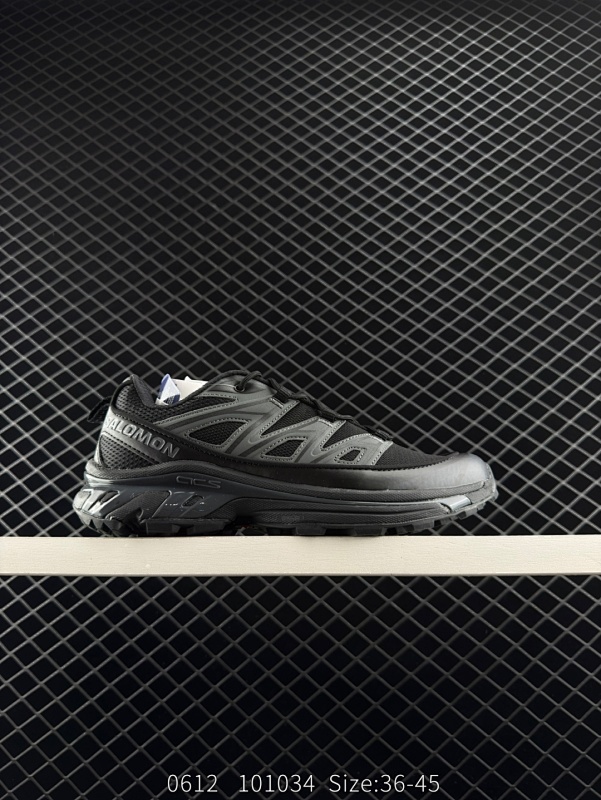 170 公司级✅Salomon XA PRO XT-6 END萨洛蒙户外越野跑鞋 鞋面采用SENSIFIT贴合技术 全方位贴合包裹脚型 鞋跟部鞋底牵引设计 提供强大的抓地性能 更适应野外崎岖不平的道路